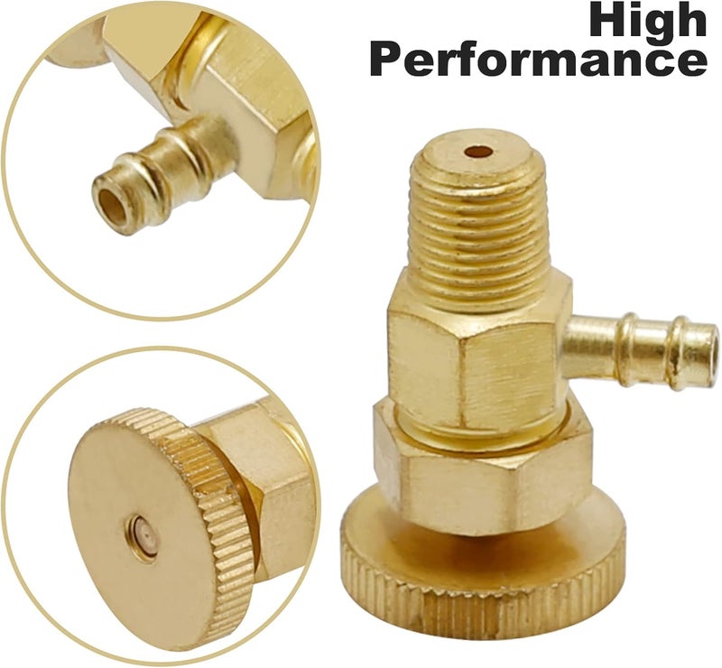 UOIENRT Fuel Bleeder Valve Injector Pump Valve Replacement for Bobcat 443 453 543 553 643 743 751 S150 S185 S530 T140 T190 Replace 6598102 14311-60504 14311-60500 - Image 2